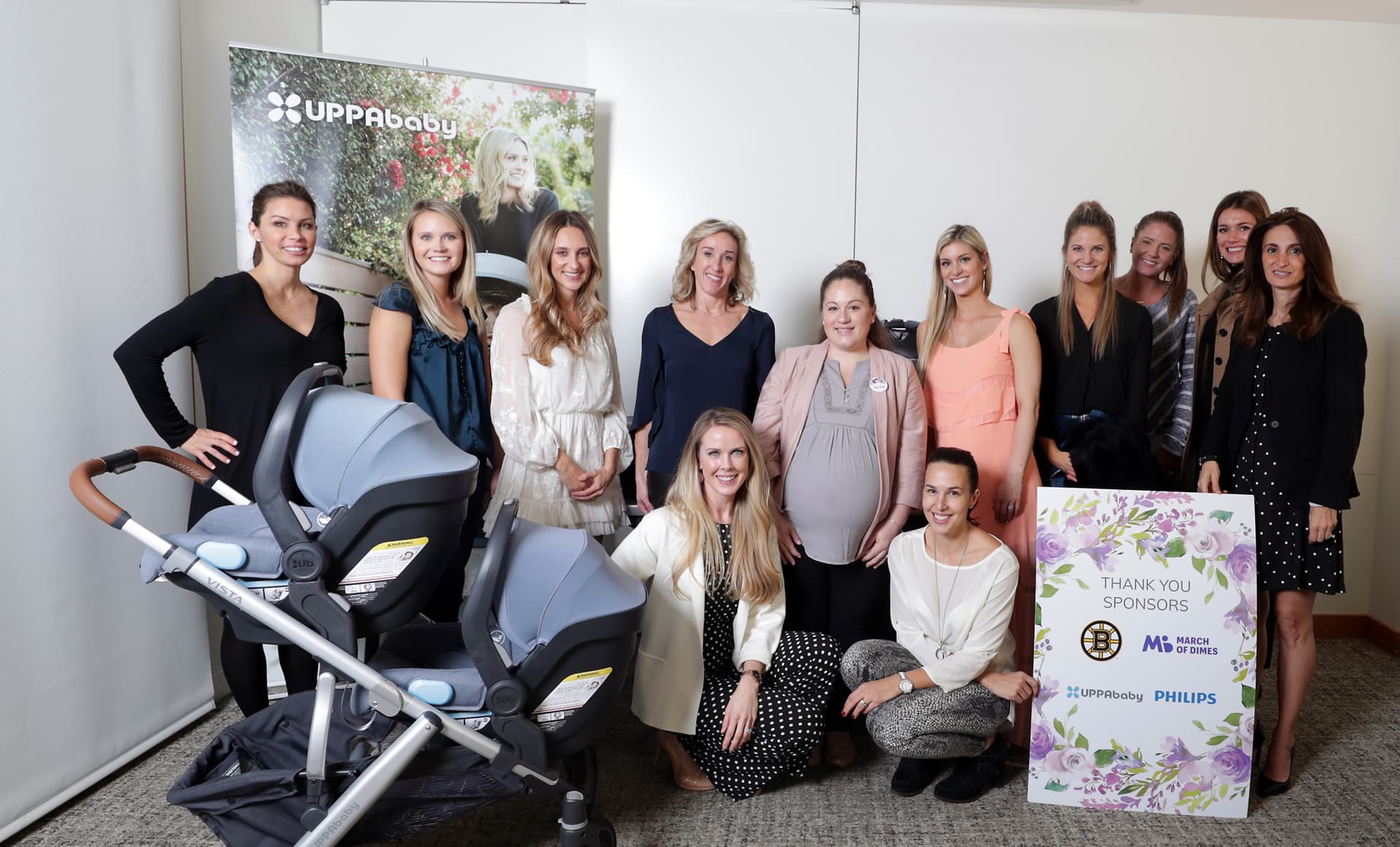 Boston Bruins Wives Host Annual Military Baby Shower for Expecting Moms
