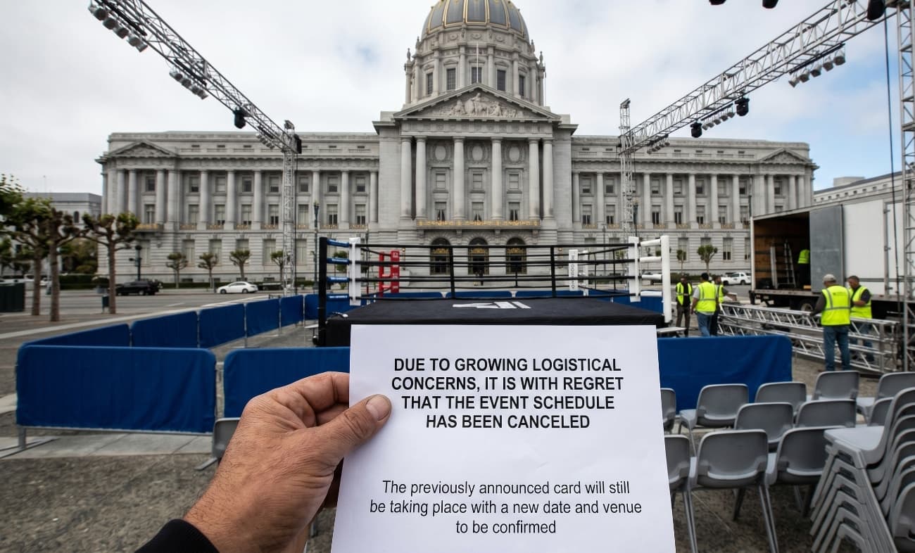Free boxing match at Civic Center Plaza canceled before July 11 event