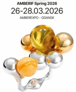 AMBERIF Spring 2026 Opens in Gdańsk, Showcasing Baltic Amber Craft and Design