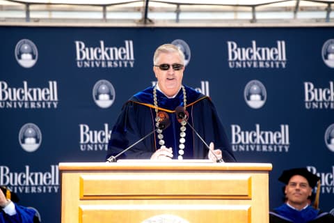 Bravman tells Bucknell graduates commencement is a test of character