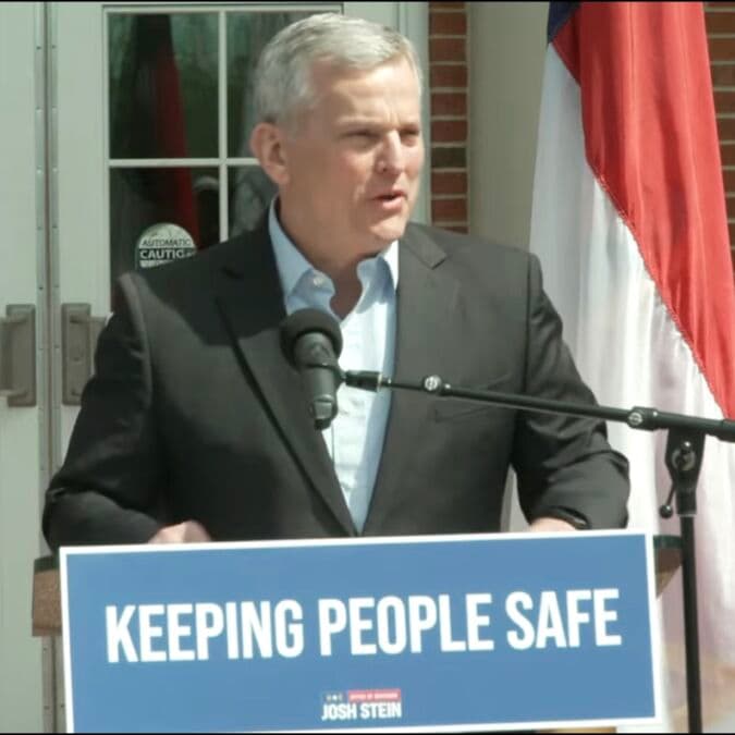 Stein highlights public safety, budget priorities in Raleigh NC Strong update
