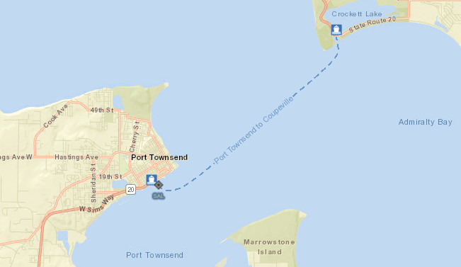 Ferry Service Suspended, 65 mph Gusts Batter Island County Communities