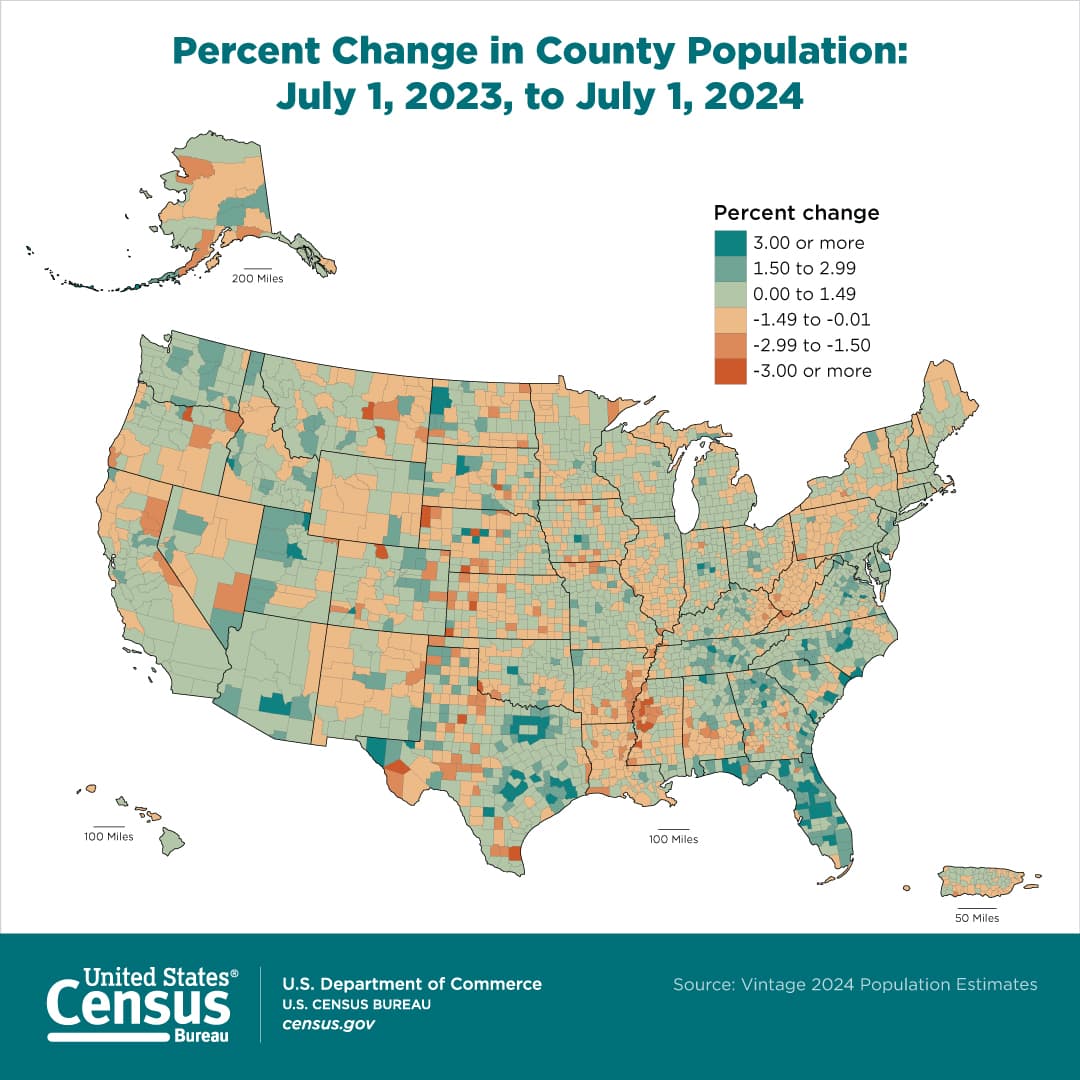Collin County Ranks Among Nation's Fastest-Growing Counties, Census Data Shows