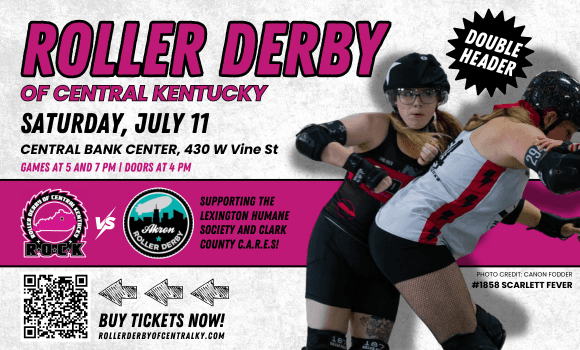 Roller Derby of Central Kentucky returns to Lexington for doubleheader