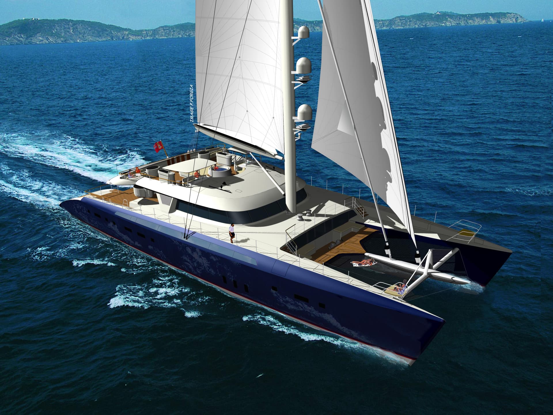 Hemisphere revisited, the 44.2-metre catamaran born from one owner's dream