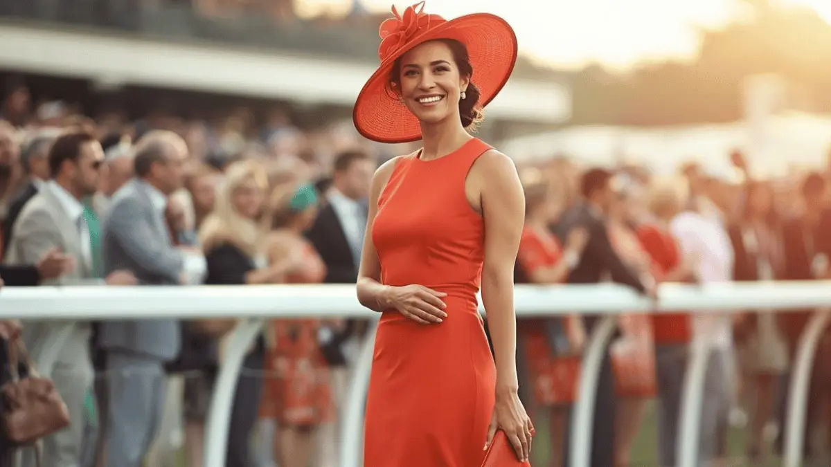 Royal Ascot style turns to butter yellow, tomato red and bold hats