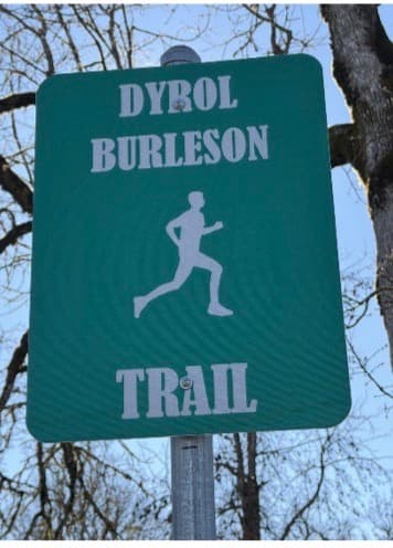 Cottage Grove Honors Olympian Dyrol Burleson With Sign, Memorial Trail