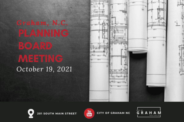 Graham Planning Board to Meet Jan. 20 at 6:30 p.m.; Agenda Posted