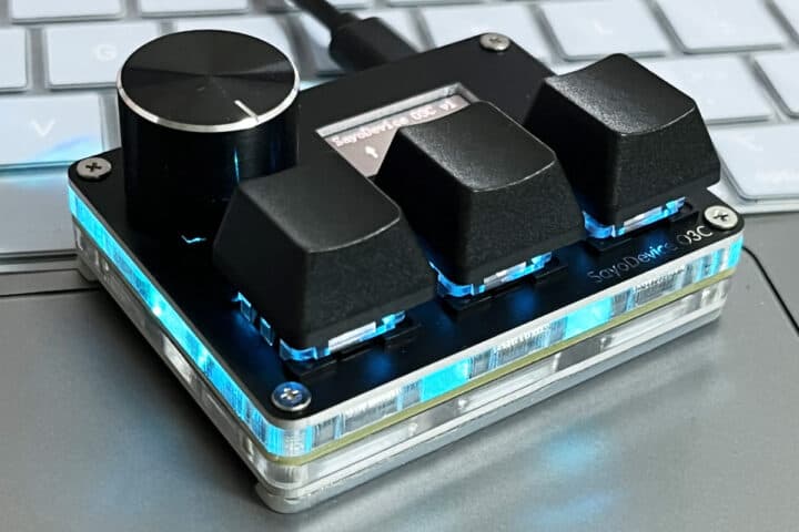 SayoDevice O3C Brings Hall-Effect Switches and 8,000 Hz Polling to a 3-Key Pad