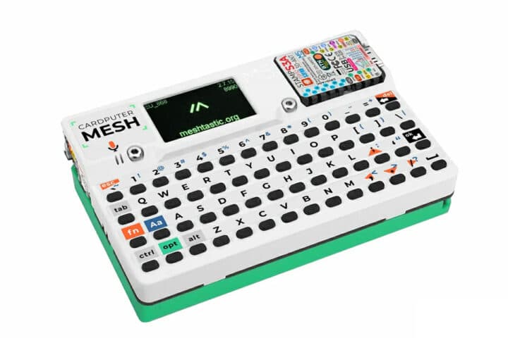 M5Stack Cardputer Mesh Kit turns pocket device into Meshtastic terminal