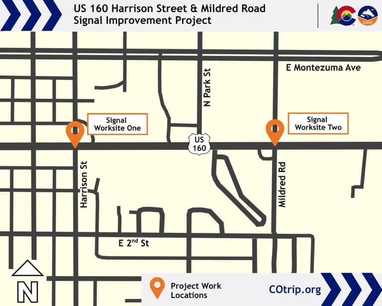 Cortez US 160 intersections to get signal and safety upgrades Monday