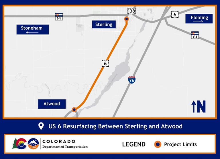 CDOT begins $20 million US 6 project, traffic shifts near Sterling