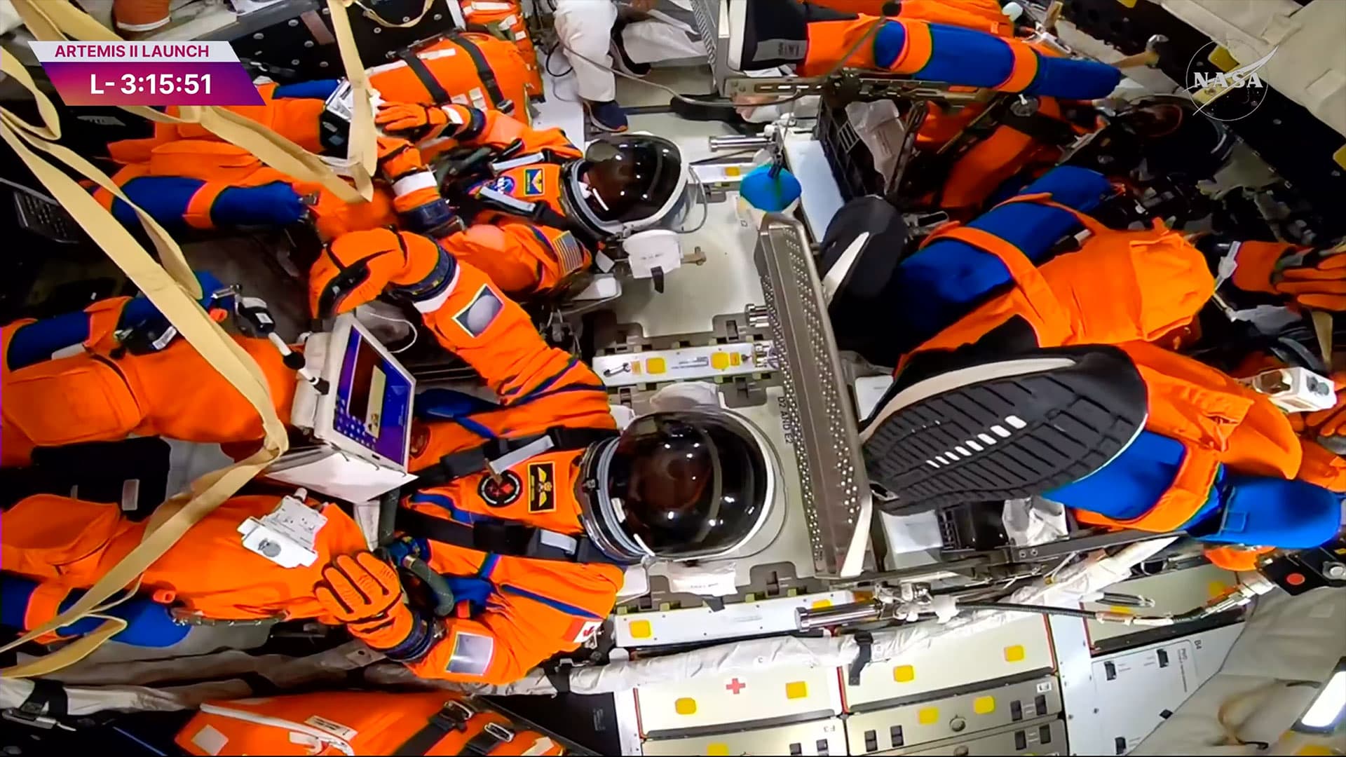 NASA Astronaut Victor Glover Pilots Orion in Key Moon Mission Test