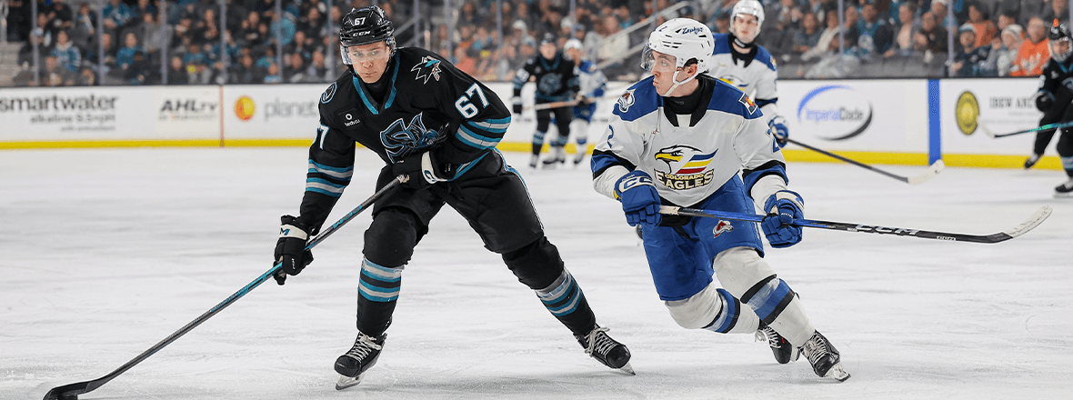 Barracuda Rout Eagles 6-3, Musty Nets Four-Point Night in Dominant Win