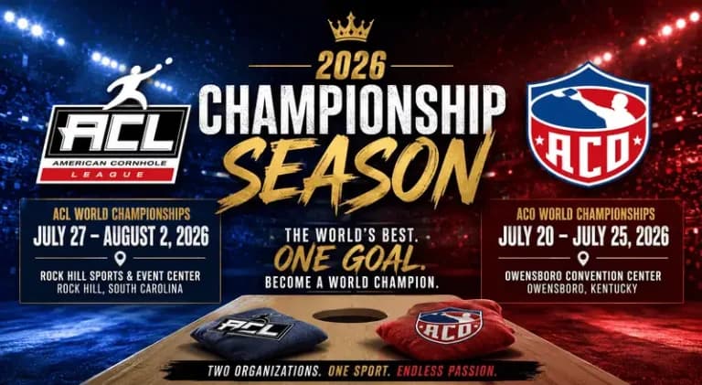ACL and ACO championship weeks set cornhole's biggest stage