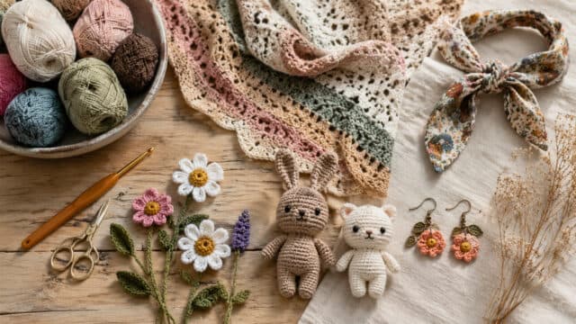 Fresh crochet ideas span accessories, amigurumi, decor, and gifts