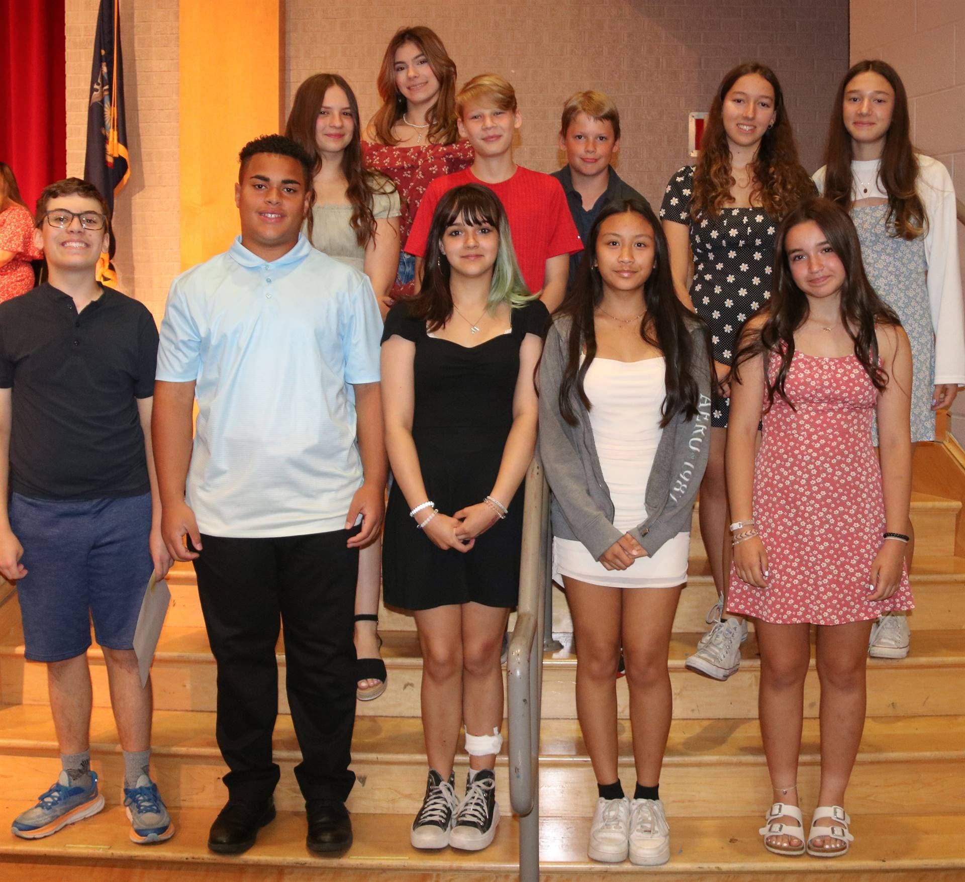Goochland Middle 8th graders prepare to join the high school