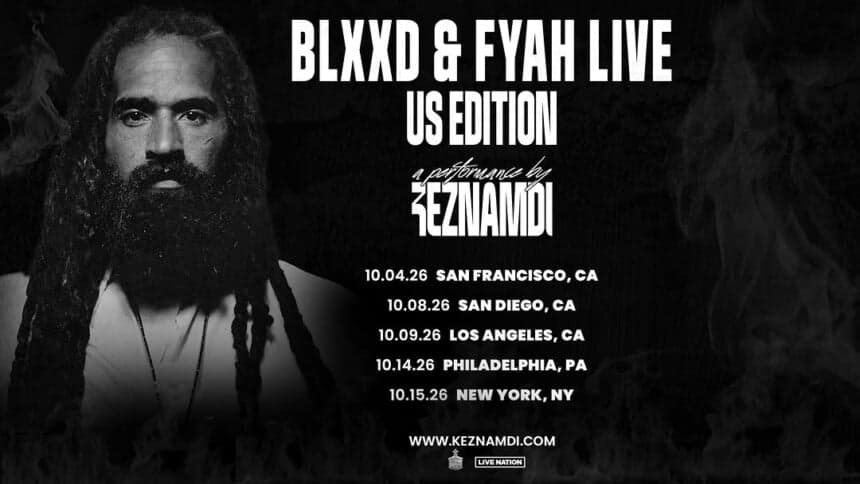 Keznamdi maps out five-city U.S. tour for October