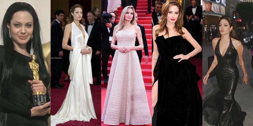 Angelina Jolie’s style evolution from gothic glamour to quiet luxury