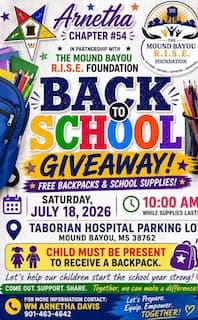 Mound Bayou group plans backpack giveaway for local families