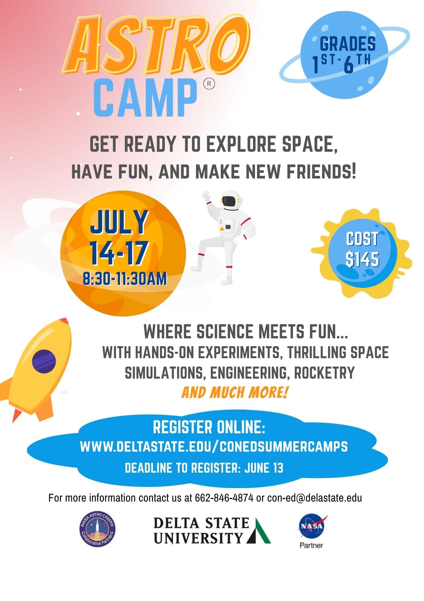Delta State Astro Summer Camp offers June science fun for kids