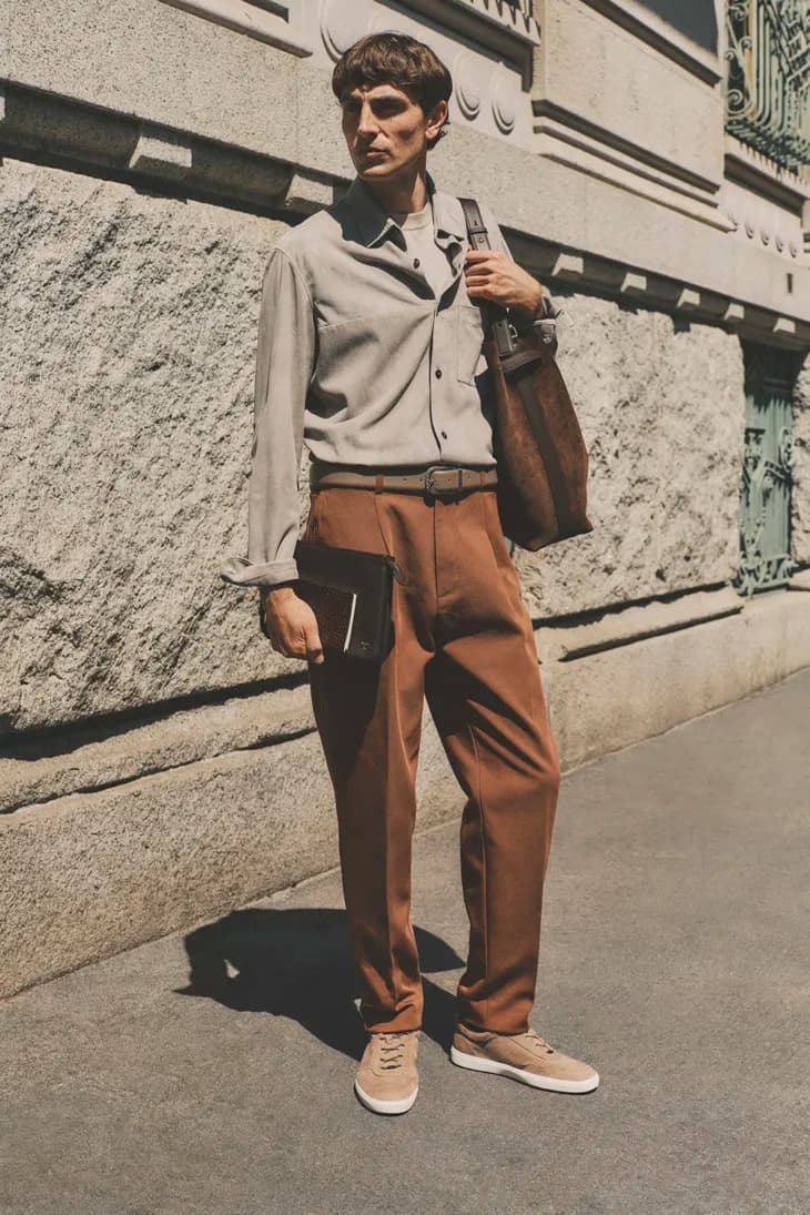 Tod’s frames men’s spring collection as an Italian wardrobe