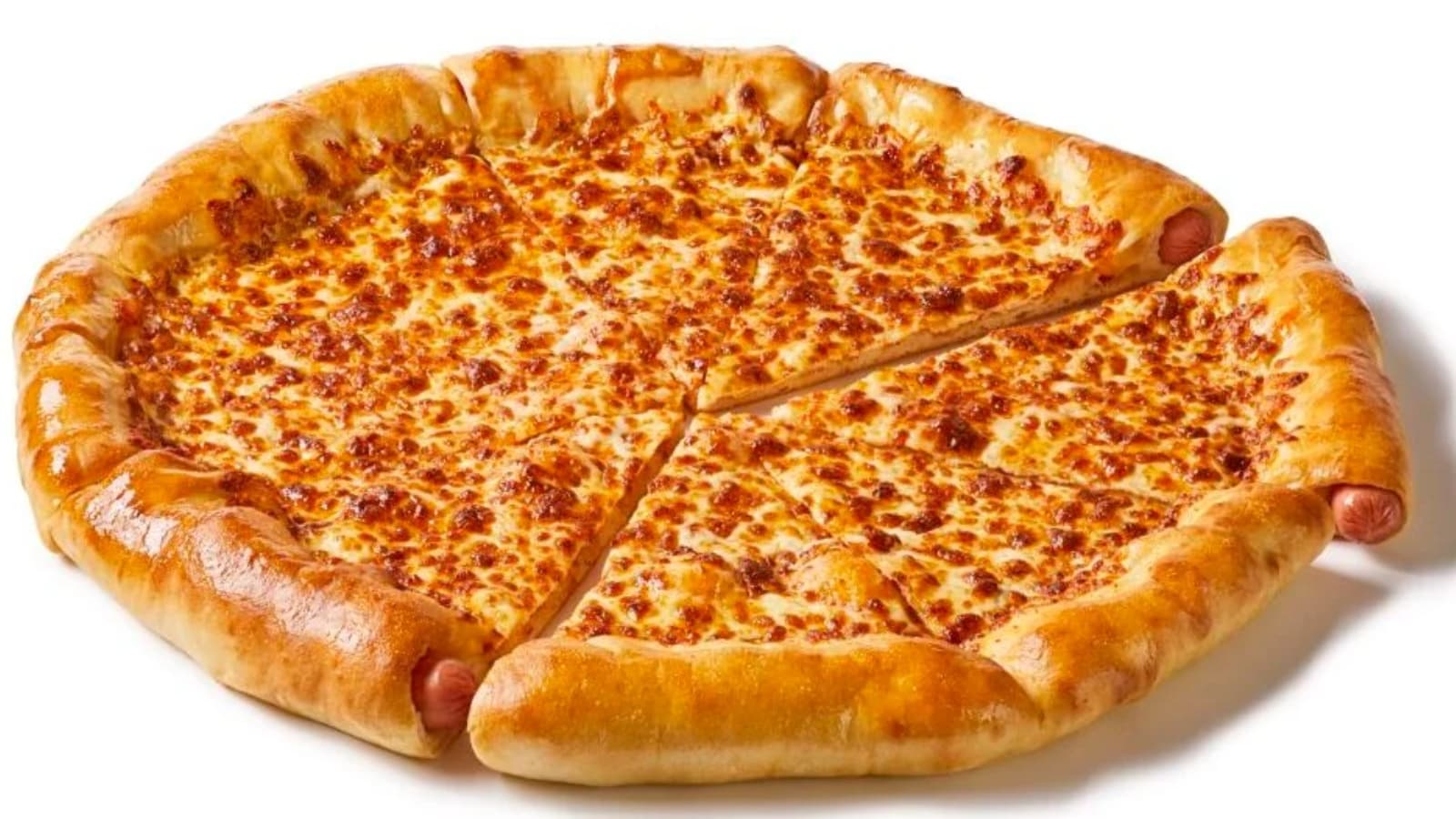Pizza Hut Canada Launches Hot Dog Stuffed Crust Pizza for Baseball Season