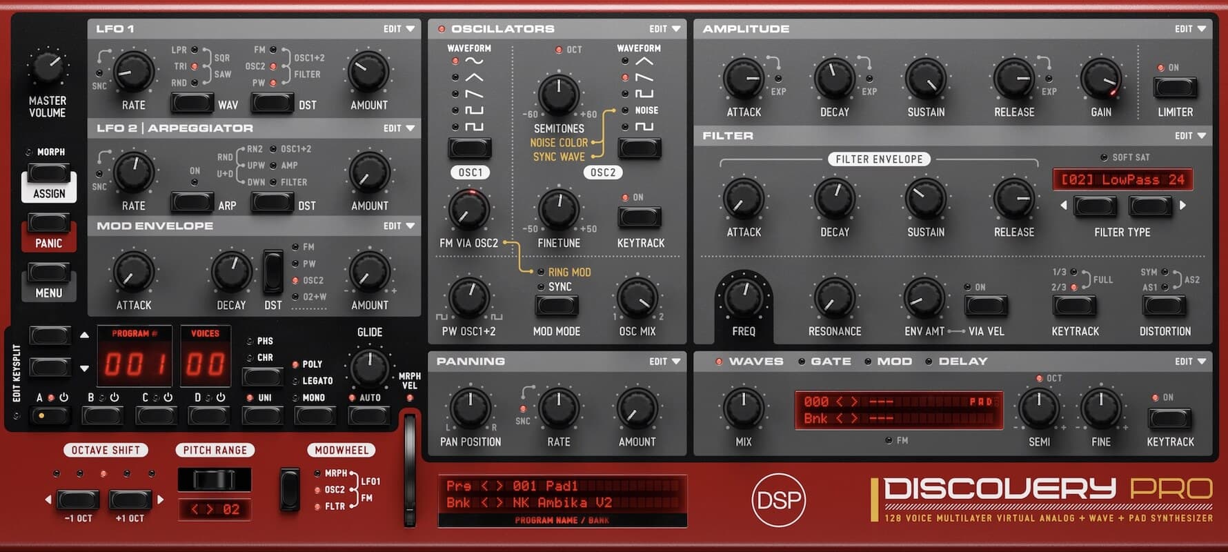 discoDSP Discovery Pro 8.20 adds MPE and Nord Lead patch support