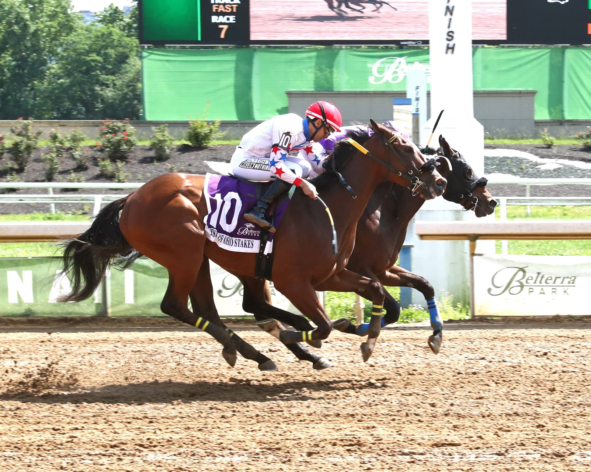 Superwolf wins Best of Ohio Babst/Palacios Memorial by a nose