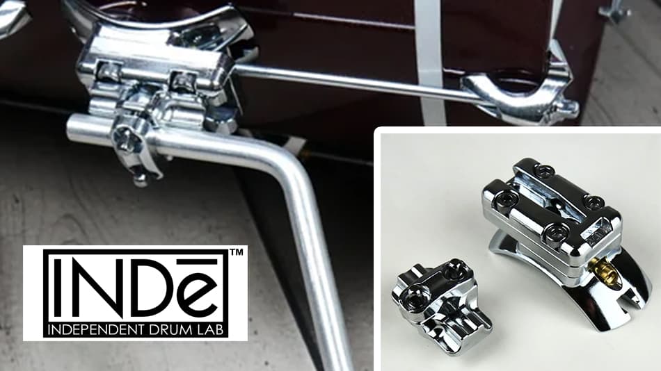 INDe Drum Labs BR4 bracket brings modular flexibility to drum setups