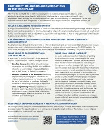 EEOC guidance helps restaurants handle religious accommodation requests