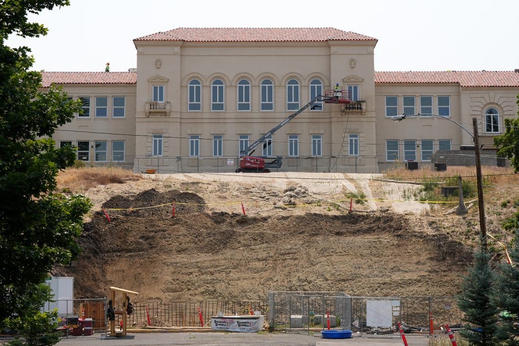 EOU Grand Staircase restoration earns statewide concrete award