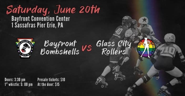 Erie Roller Derby splits Pride home opener with dominant win, tough loss