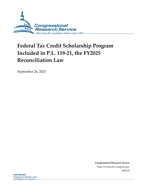 Treasury previews new $1,700 tax credit for scholarship donations