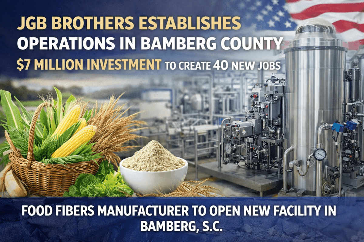 JGB Brother to bring $7 million, 40 jobs to Bamberg County
