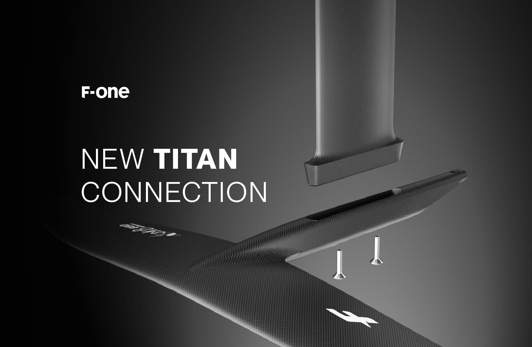 F-One adds stiffer Titan 2 connection for 2026 hydrofoils