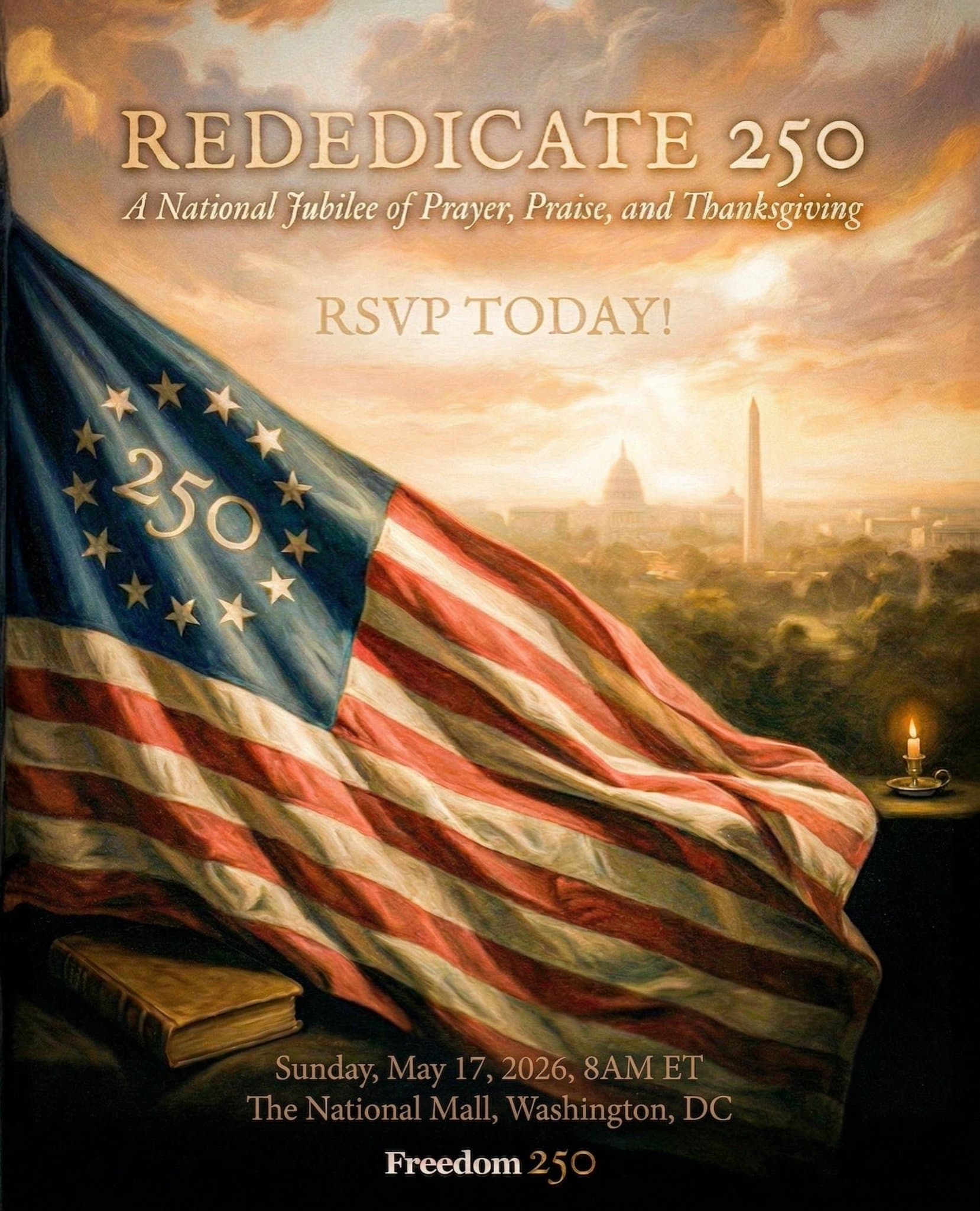 Washington prepares for Rededicate250 ahead of America's 250th anniversary