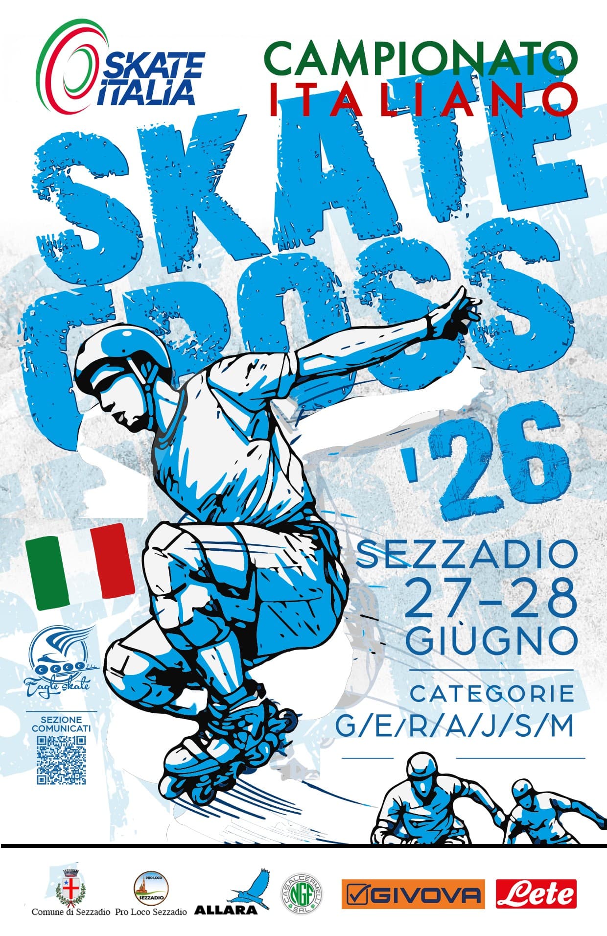 Sezzadio to host record Italian Skate Cross championship with 230 athletes