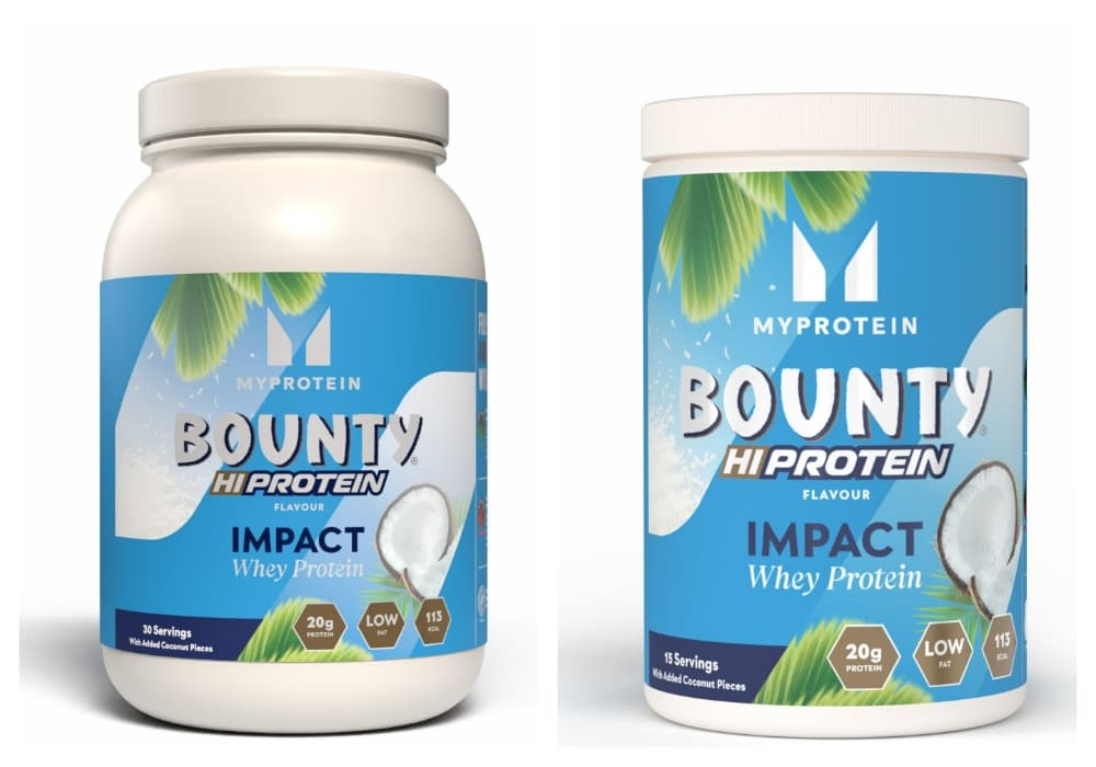 Myprotein launches Bounty-flavored whey in Mars Wrigley partnership