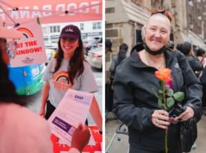 Food Bank For NYC turns Pride food distribution into a community event