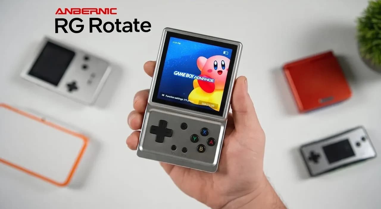 Retro Handhelds guide turns Anbernic RG Rotate into emulation machine