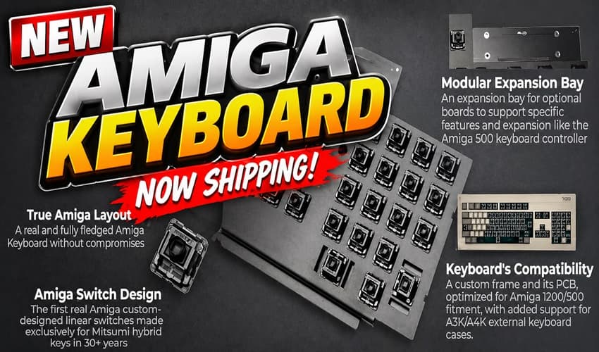 A1200.net’s mechanical Amiga keyboard begins shipping after years of waiting