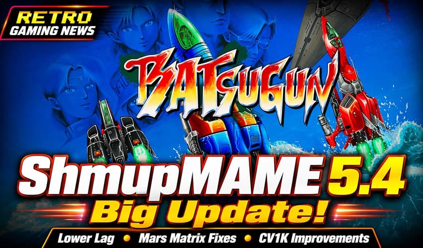ShmupMAME 5.4 sharpens arcade shooter timing, lowers input lag