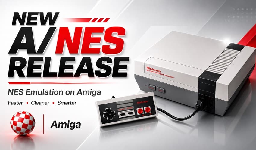 A/NES 1.25 boosts Amiga NES emulation with speed-focused fixes