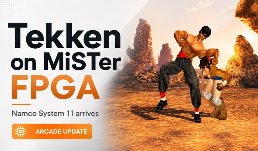 MiSTer FPGA core adds Namco System 11 support for Tekken and more