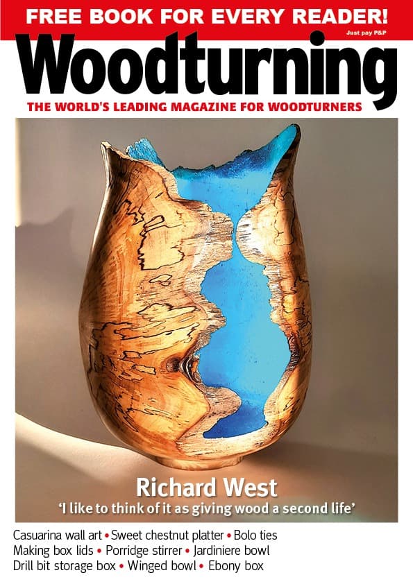 Woodturning Magazine issue 422 spans projects, techniques and profiles