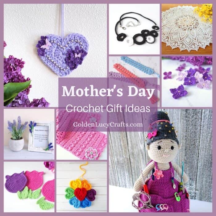 Crochet Patterns for Mother's Day Tailored by Recipient, Skill Level, Materials