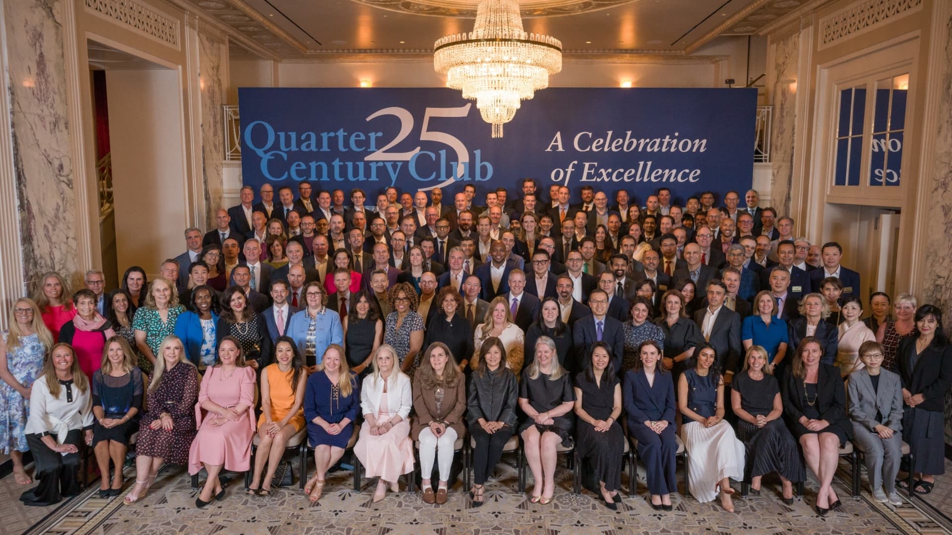 Goldman Sachs celebrates 175 new Quarter Century Club members