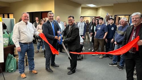 Ramos and Terrazas open Silver City offices, raise $1,100 for The Haven