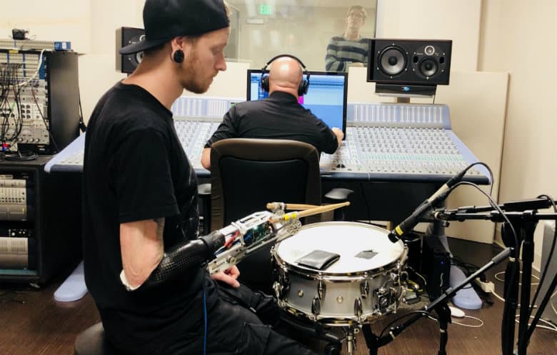Georgia drummer Jason Barnes returns after accident, sets record with prosthetic